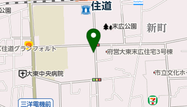 タイムズJR住道駅南第2の地図画像