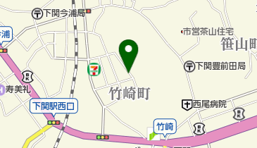 タイムズ下関竹崎町の地図画像