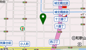 タイムズ紀州十三番丁の地図画像