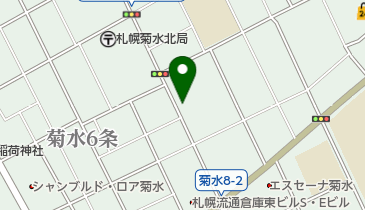 タイムズ菊水8・2の地図画像