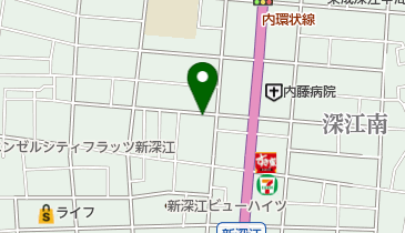 タイムズ深江南1丁目第4の地図画像