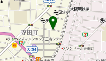 タイムズライフ寺田町駅前店の地図画像