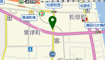 タイムズ石山駅前第7の地図画像