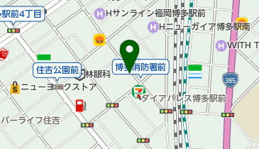 タイムズ博多消防署前の地図画像