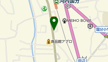 タイムズ河内国分の地図画像