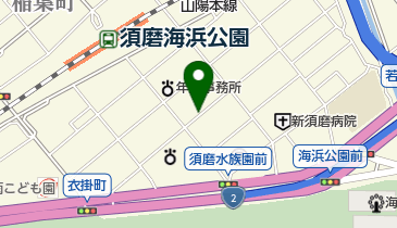 タイムズ新須磨病院患者様駐車場の地図画像