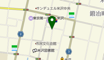 タイムズ米沢中央第3の地図画像