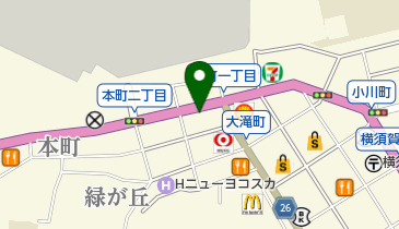 タイムズ横須賀本町第6の地図画像