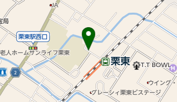 タイムズJR栗東駅前第2の地図画像