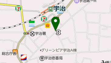 タイムズ宇治橋通りの地図画像
