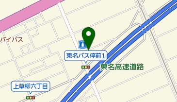 タイムズ東名大和バス停前の地図画像