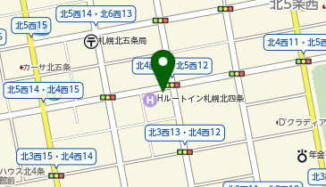 タイムズ北4西13の地図画像