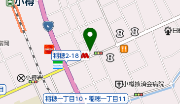 タイムズ小樽稲穂2丁目第2の地図画像