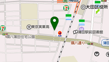タイムズ蒲田イモンボウルの地図画像