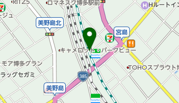 タイムズ宮島高架下の地図画像