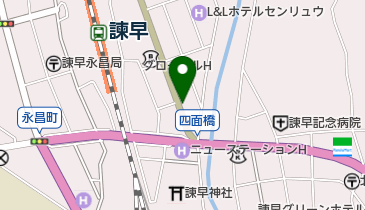 タイムズ諫早駅前第2の地図画像