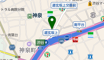 タイムズ渋谷プライムプラザの地図画像