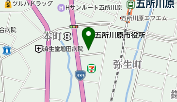 タイムズ五所川原市役所の地図画像