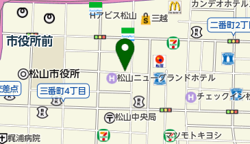 タイムズ松山二番町第5の地図画像