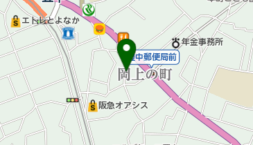 タイムズ豊中岡上の町第5の地図画像