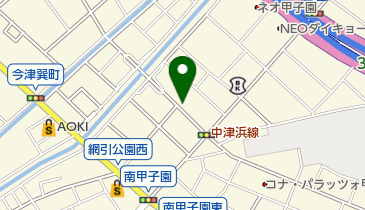 兵庫県西宮市甲子園網引町の駐車場一覧 Navitime