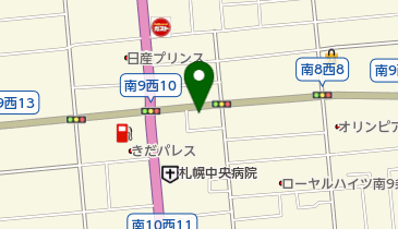 タイムズ南9西10の地図画像