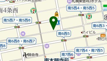 タイムズすすきの5・6の地図画像