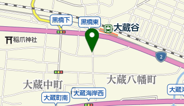 タイムズ大蔵谷駅前の地図画像