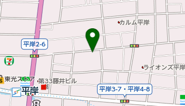 タイムズ平岸3・7の地図画像