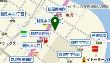 タイムズMEGAドン・キホーテ鶴見中央店(立体)の地図画像