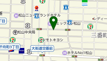 タイムズ松山三番町第7の地図画像