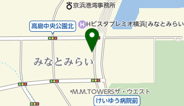 タイムズMMオーシャンタワーの地図画像