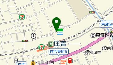 タイムズJR住吉駅NKビルの地図画像
