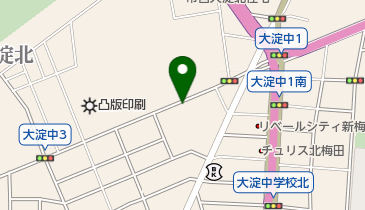 タイムズライフ大淀中店の地図画像