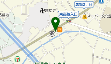 タイムズ横浜信用金庫馬場支店の地図画像