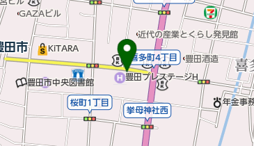 タイムズ豊田喜多町第2の地図画像