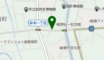 タイムズ倉敷美観地区第2の地図画像