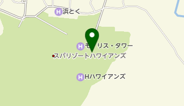 スパリゾートハワイアンズ宿泊第1駐車場の地図画像