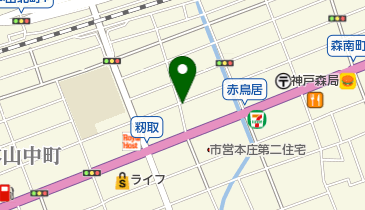 タイムズ森南町第2の地図画像