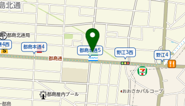 タイムズファミリーマート都島内代町の地図画像