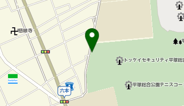 平塚市総合公園西第1の地図画像