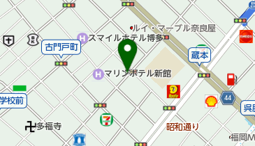 タイムズ奈良屋横町筋の地図画像