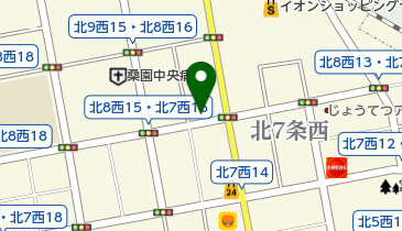 タイムズ北8西15の地図画像