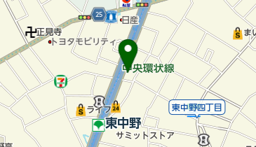 タイムズ東中野4丁目第3の地図画像