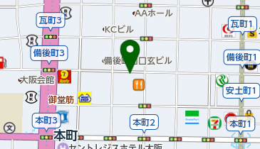 タイムズ備後町3丁目の地図画像