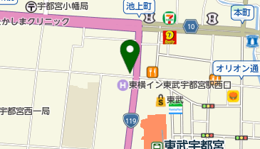 タイムズ東武宇都宮駅前第3の地図画像