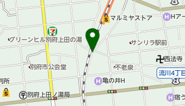 タイムズ別府中央町第3の地図画像