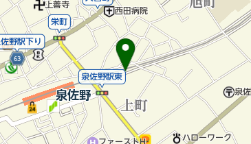 タイムズ泉佐野駅前第4の地図画像