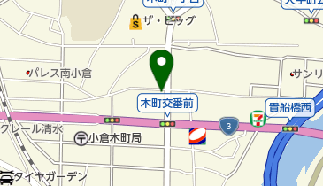 タイムズ小倉木町4丁目第2の地図画像