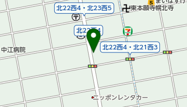 タイムズ北22西4の地図画像